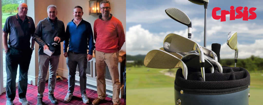 Charity golf day sees Crisis charity come out on top